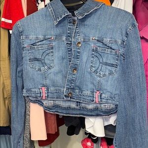 Jean short jacket ❤️